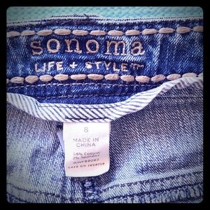 Sonoma Life +Style jeans women's size 8.